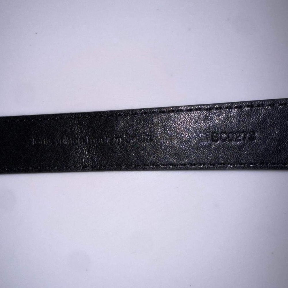 Louis Vuitton Black Leather Bracelet Men - Picture 7 of 8